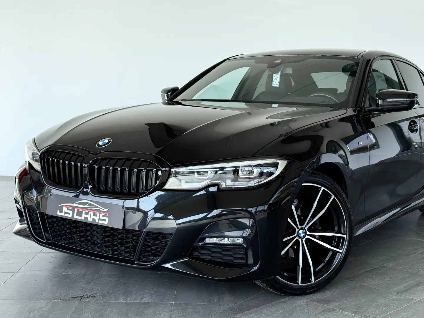 BMW 318 dA FULL PACK M-COCKPIT-CARPLAY-CAMERA-JANTES19-PDC Noir - 2