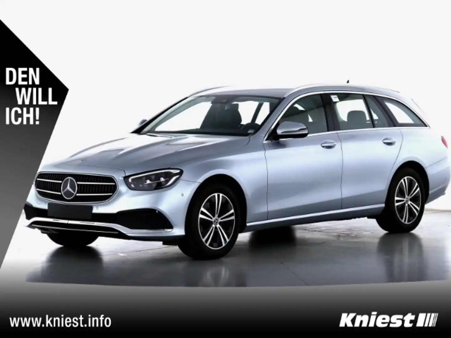 Mercedes-Benz E 220 T d MOPF Avantgarde+MBUX+LED+Kamera+Spiegel-P. Silber - 1