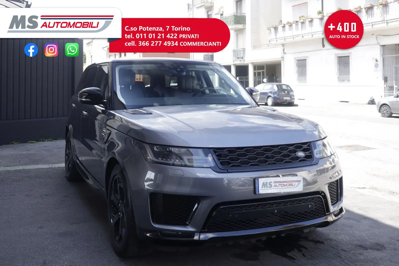 Land Rover Range Rover Sport Land Rover RR Sport Range Rover Sport 3.0 TDV6 HS Grey - 1