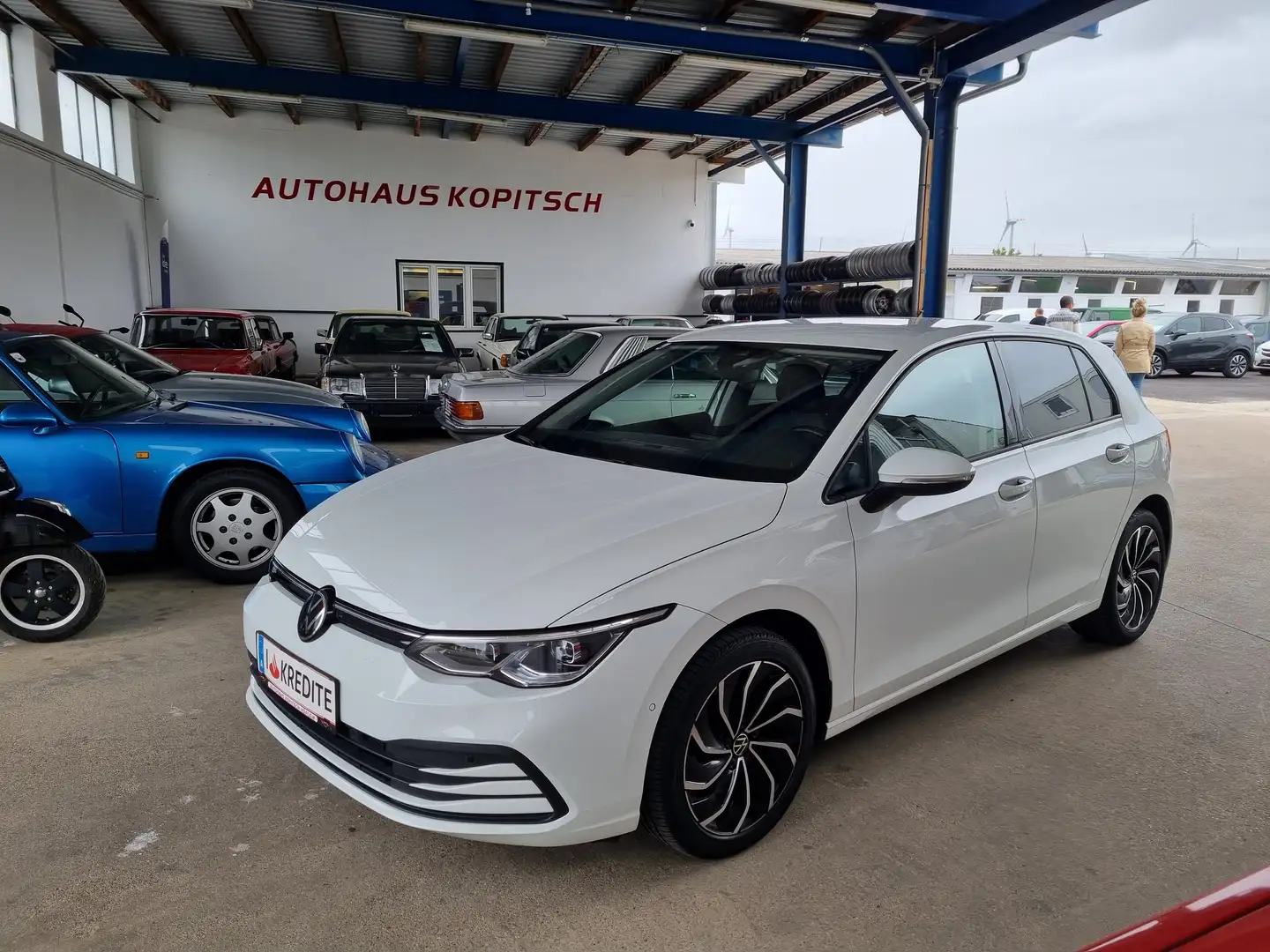 Volkswagen Golf 2,0 TDI Life DSG 4MOTION - Neuwertig! Weiß - 1