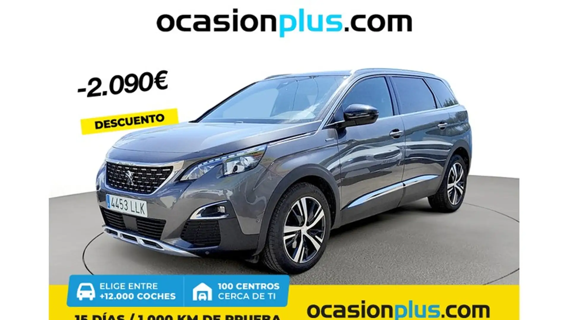 Peugeot 5008 1.6e-HDI Blue Lion Style ETG6 Plateado - 1