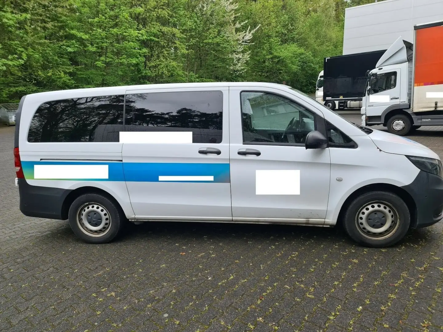 Mercedes-Benz Vito 114CDI,BT,Klima,9Si,Kam,Motor defekt Blanc - 1