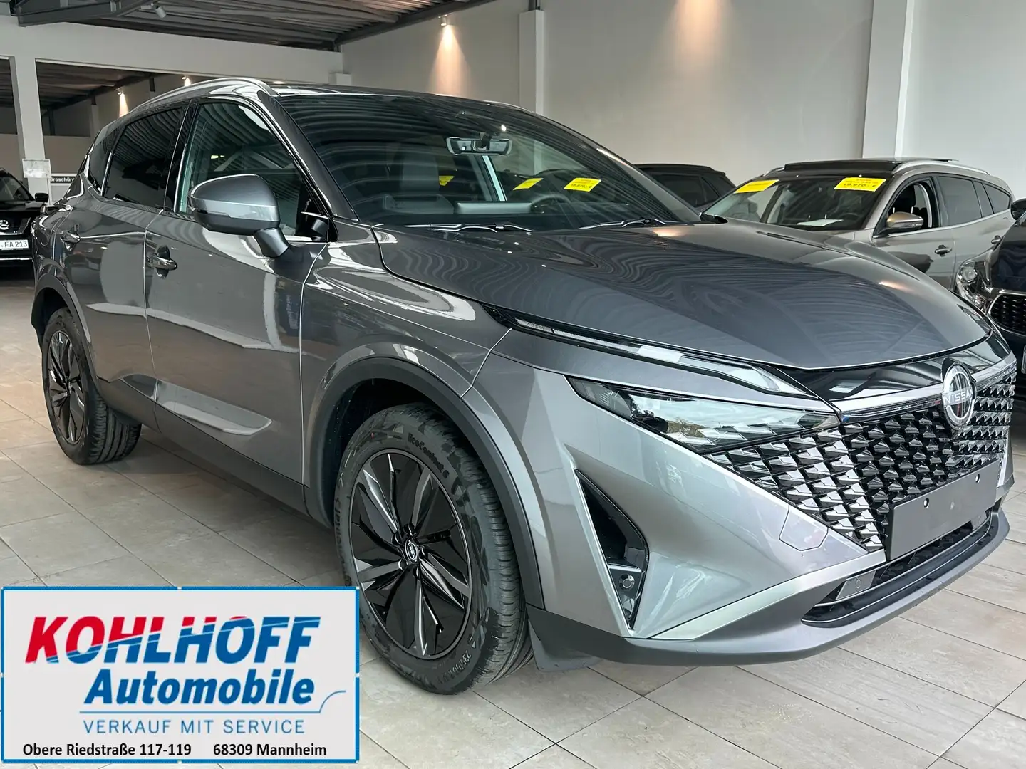 Nissan Qashqai 1.3 DIG-T 158PS Automatik Tekna LED Navi CarPlay Gris - 1