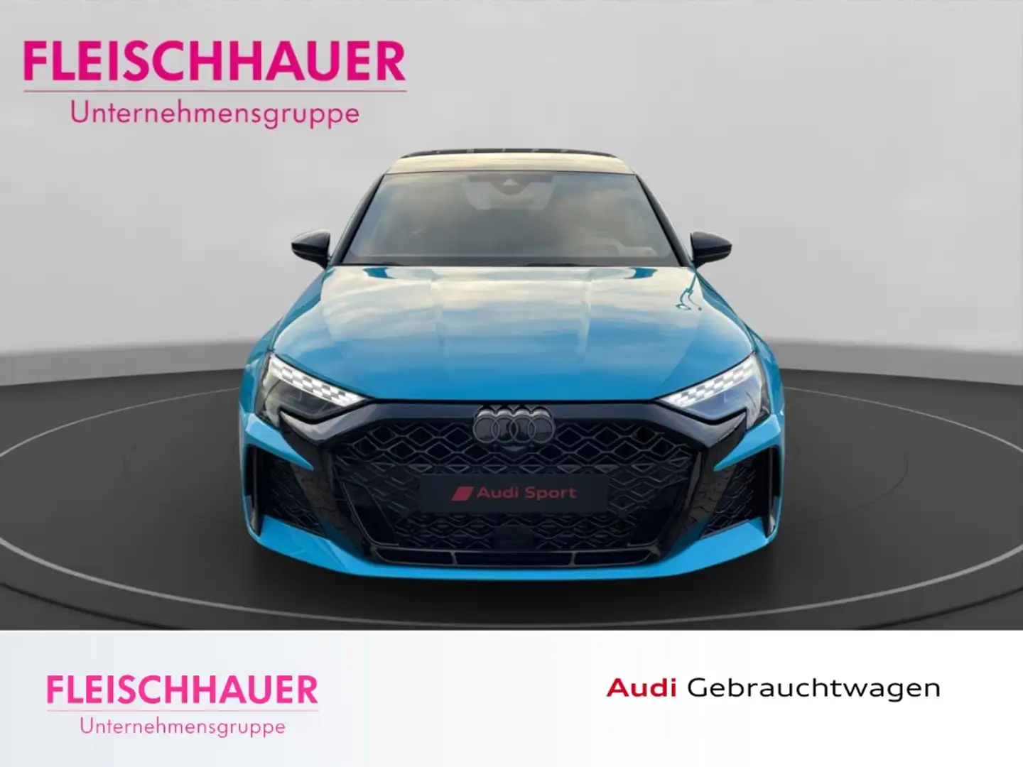 Audi RS3 Sportback 2.5 TFSI *MIAMI-BLUE* HUD PANO SCHALENSI Синій - 2