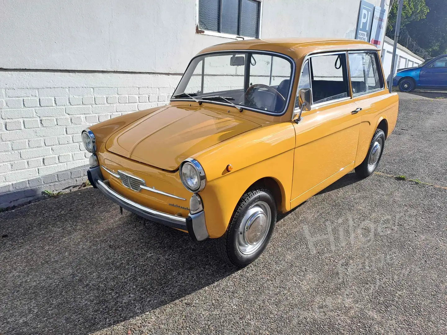 Autobianchi Bianchina Panoramica 120 B (Kombi) Жовтий - 2