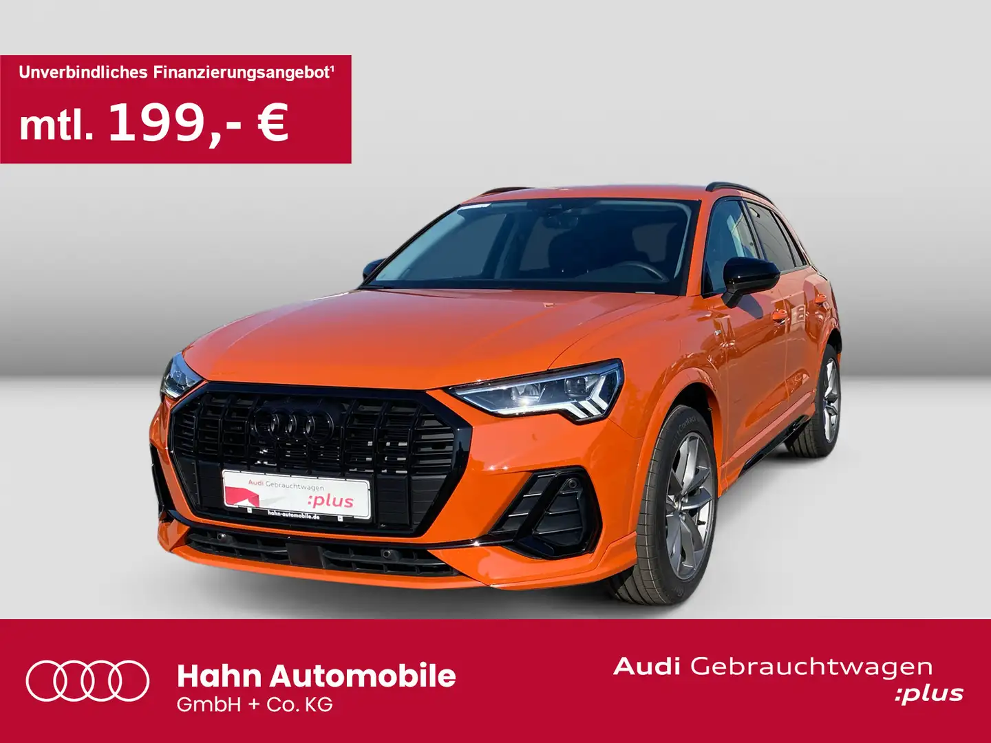 Audi Q3 35TFSI S tronic S line Virtual AHK LED CarPla Orange - 1