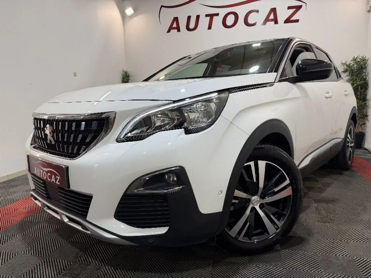 Peugeot 3008 BlueHDi 130ch SetS BVM6 Allure +CAMERA*1ERE MAIN Blanc - 2