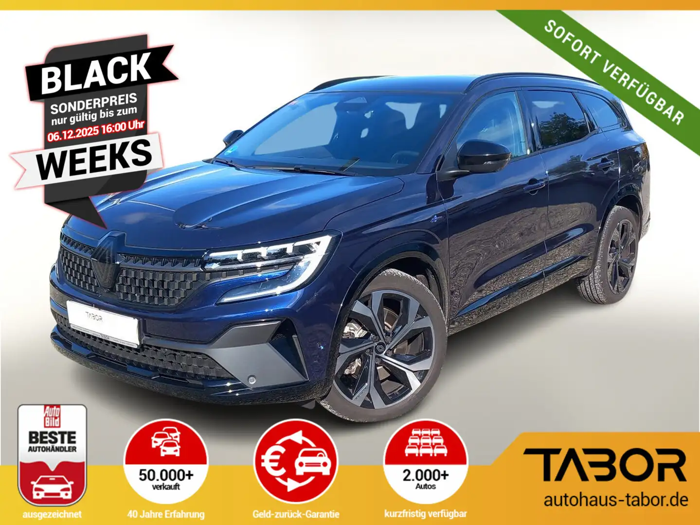 Renault Espace VI 1.2 E-TECH 200 Esprit Alpine WinterP Blau - 1