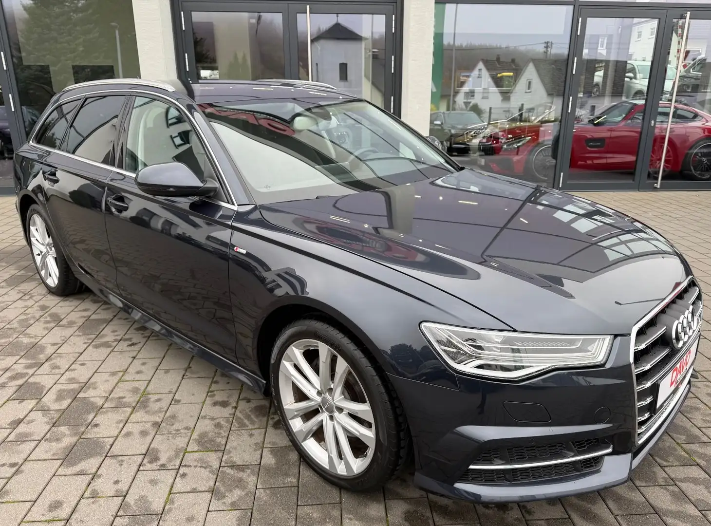 Audi A6 Avant 2.0 TDI ultra S line sport/Matrix/AHK Azul - 2
