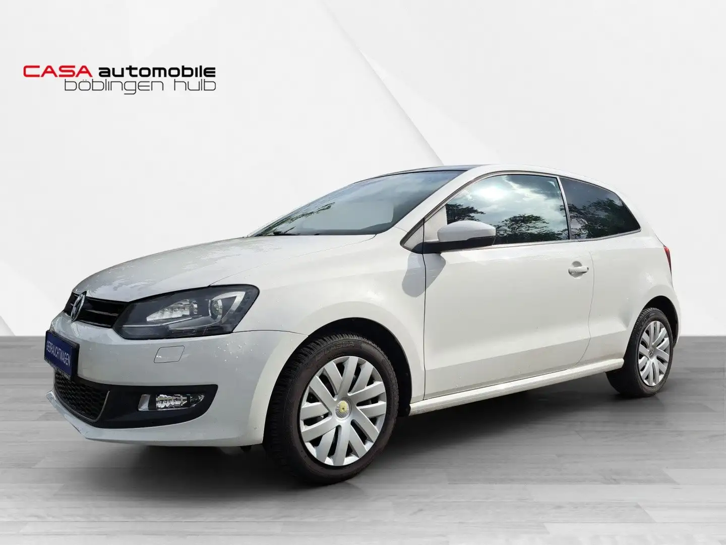 Volkswagen Polo V Life 1.2 TSI Panodach Bi-Xenon SHZ PDC Blanc - 1