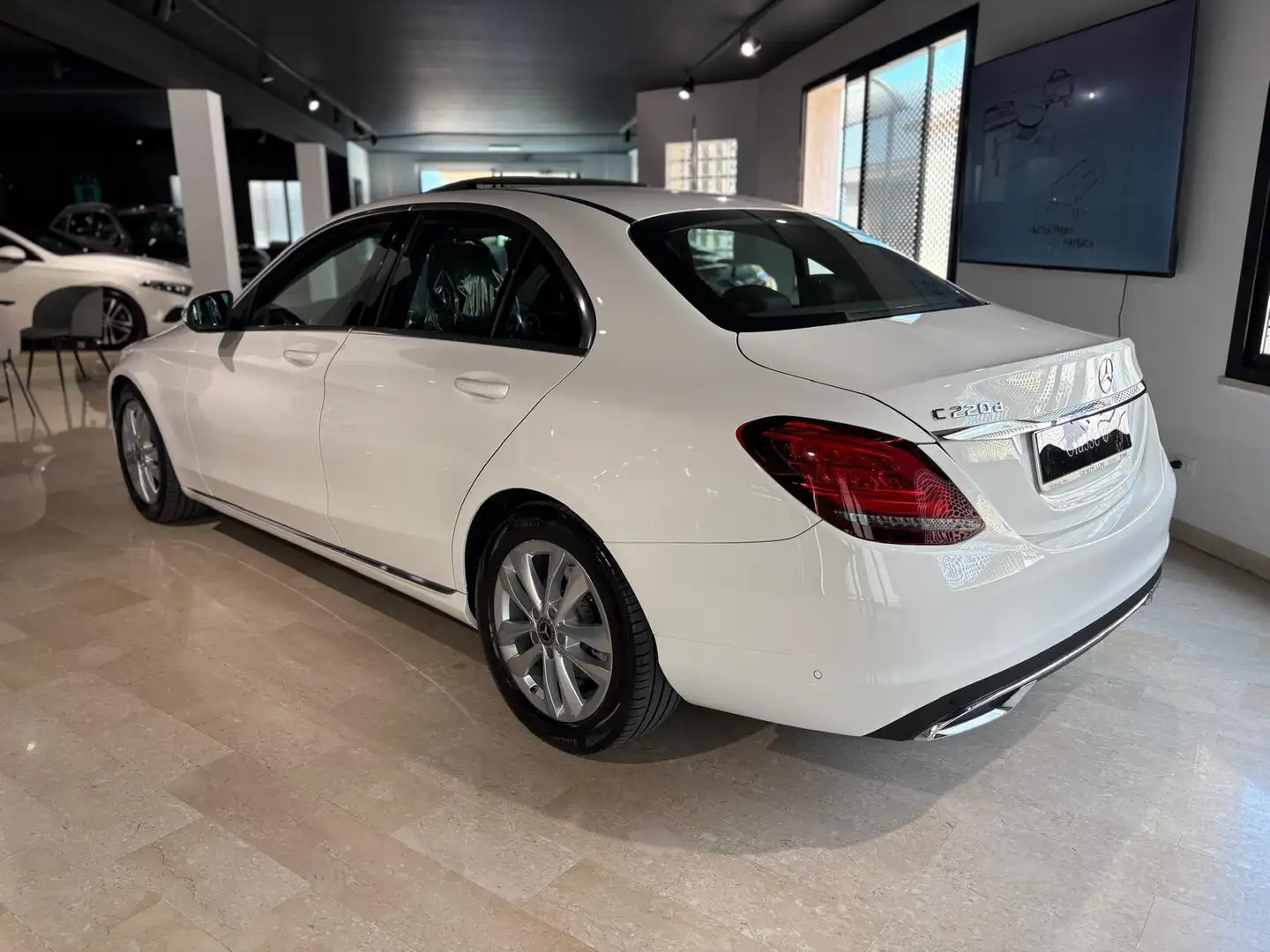 Mercedes-Benz C 220 C 220 d Auto Sport Plus Wit - 2