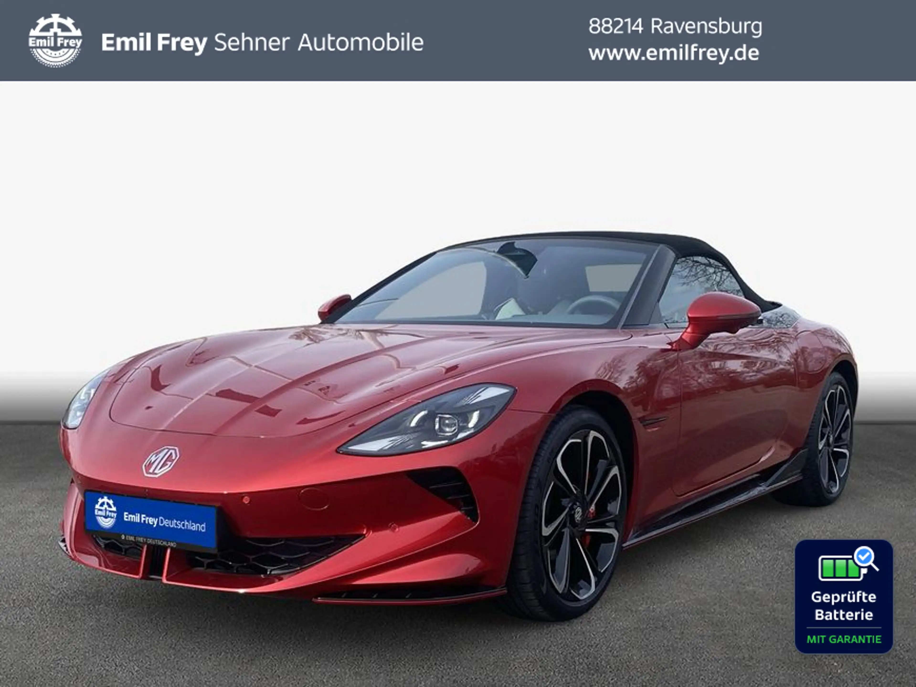 MG Cyberster XPOWER 375 kW, 2-türig (Strom)