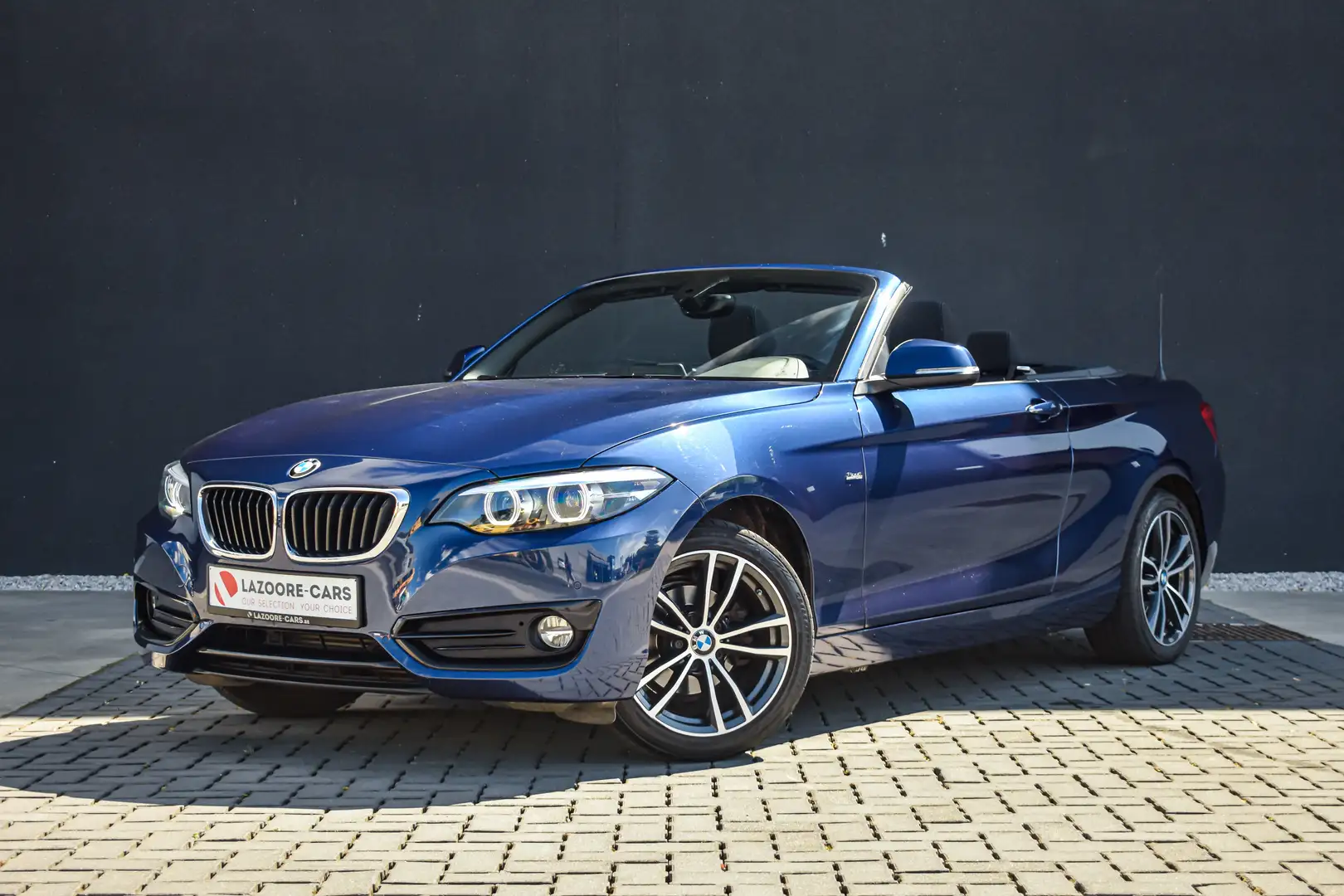 BMW 218 218i Cabrio Sport Line Синій - 1