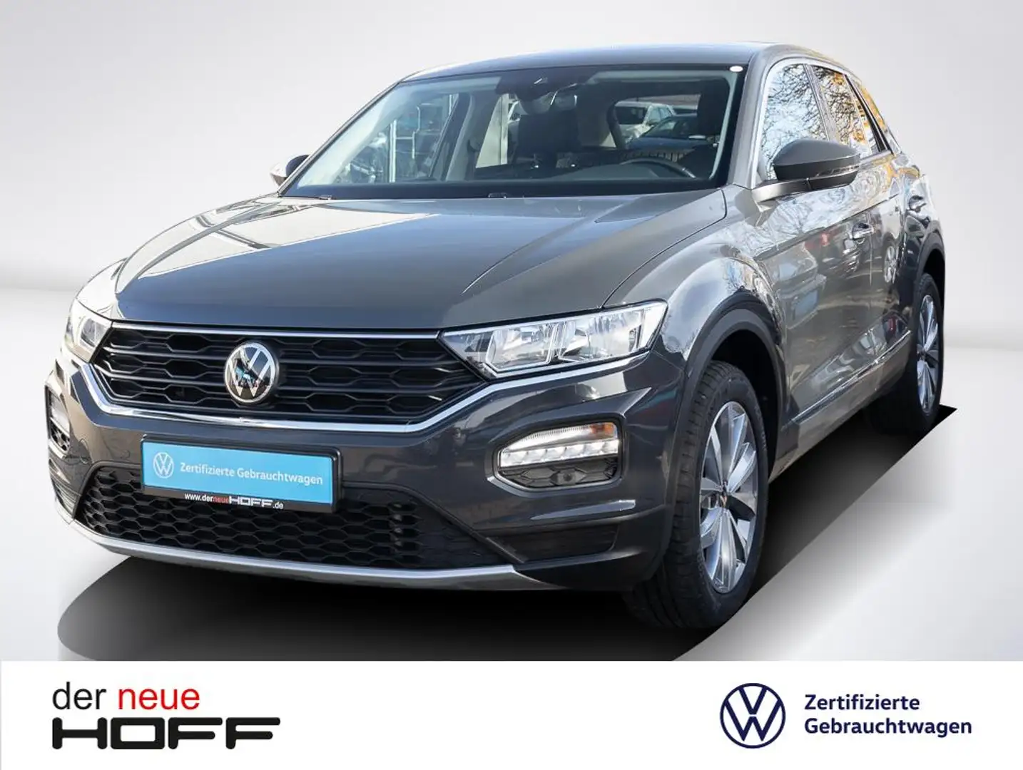 Volkswagen T-Roc 1.0 TSI Style Navi AHK Klima Sitzheizung Einparkhi Gris - 1