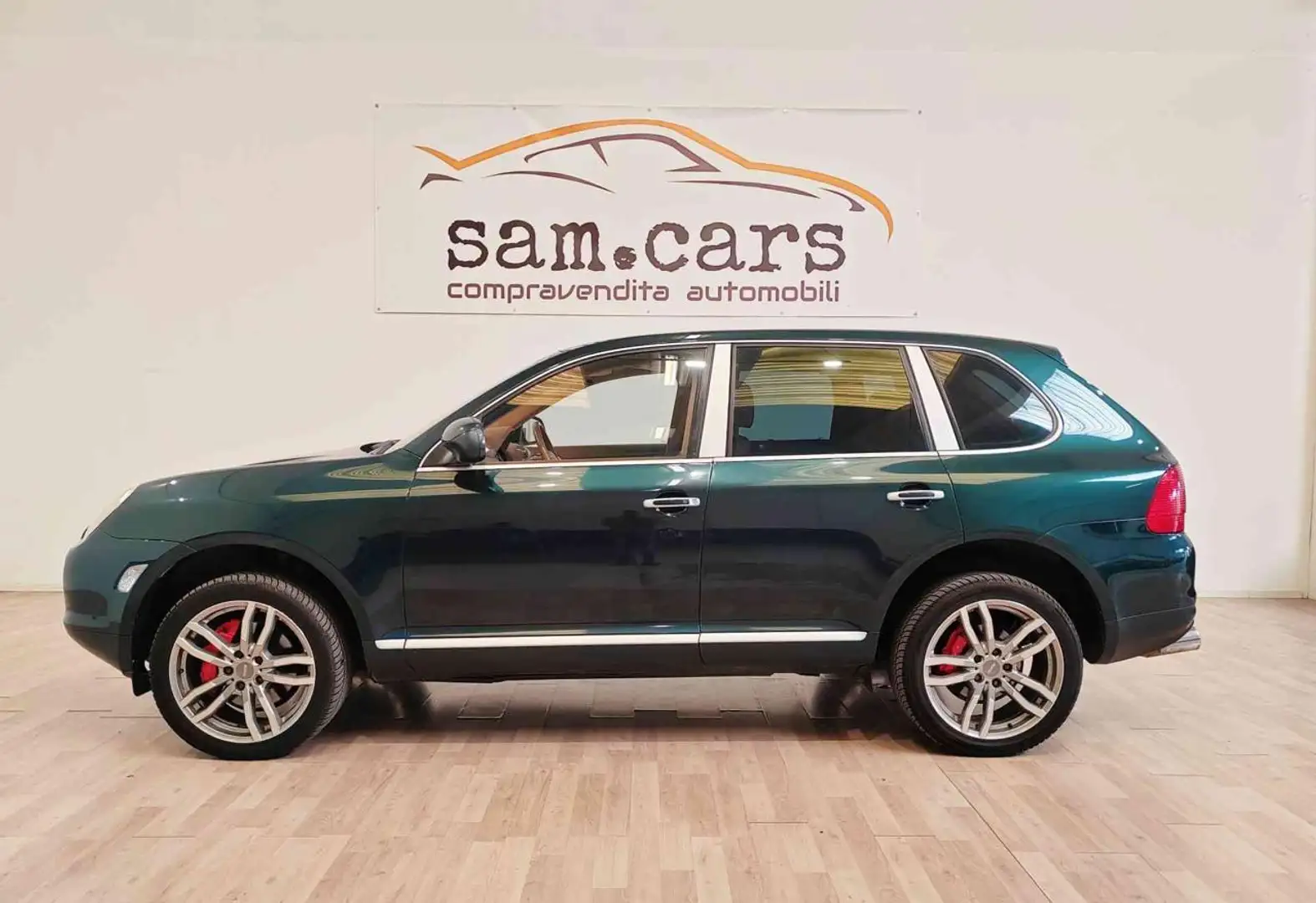 Porsche Cayenne 4.5 Turbo 450cv ISCRITTA ASI Tagliandi Completi Verde - 2