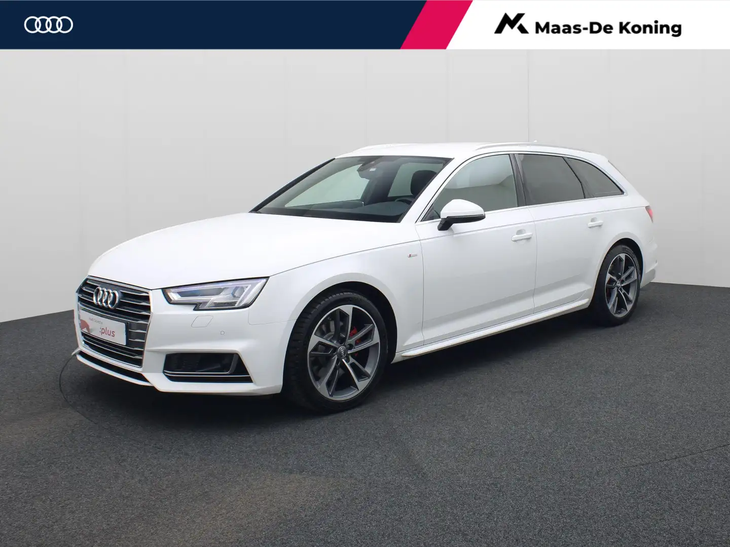 Audi A4 Avant 2.0 TFSI/190PK ultra Sport S line Edition · Blanc - 1