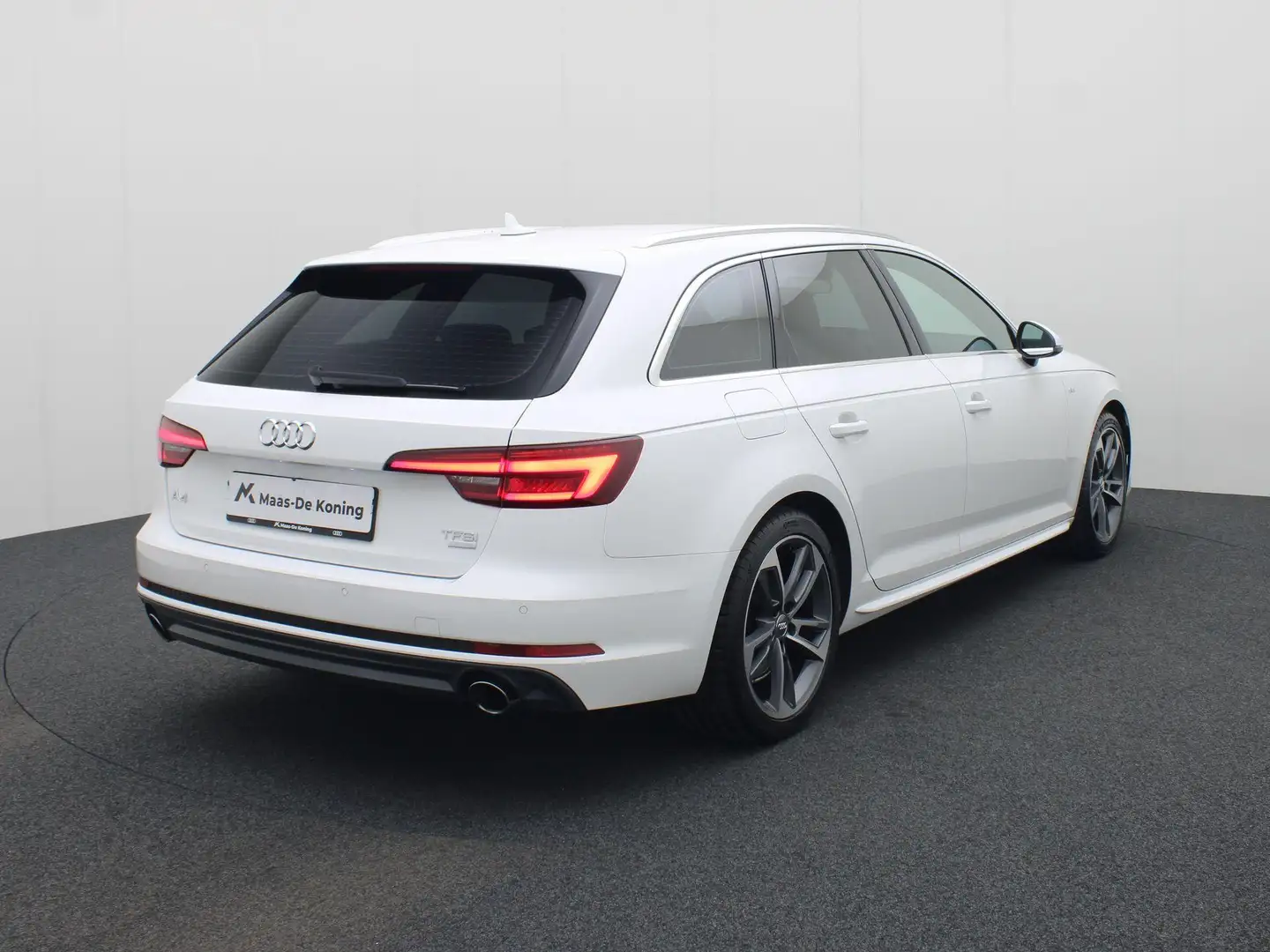 Audi A4 Avant 2.0 TFSI/190PK ultra Sport S line Edition · Blanc - 2