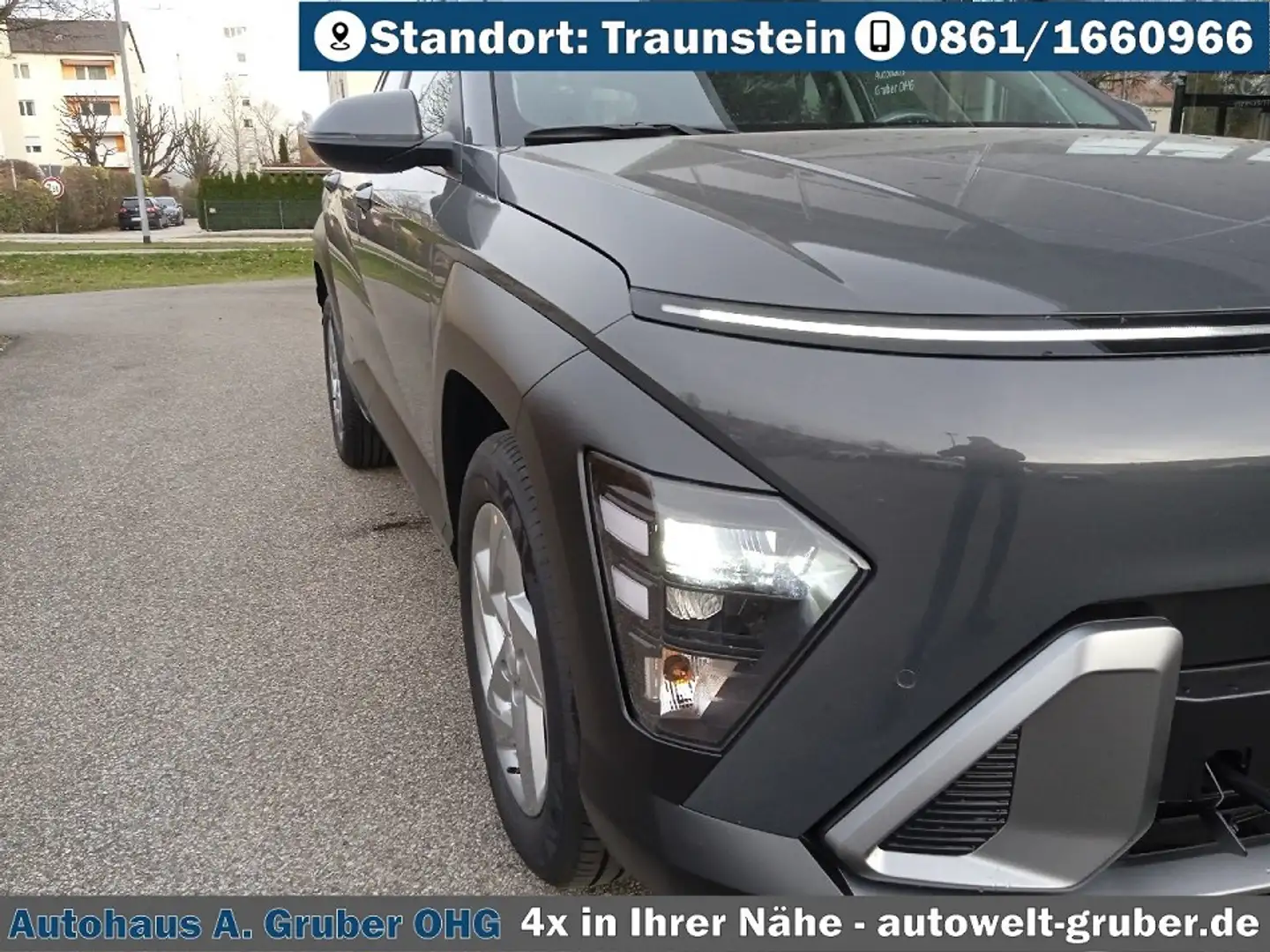 Hyundai KONA 1.6 T-GDI (150 PS) Trend Grijs - 2