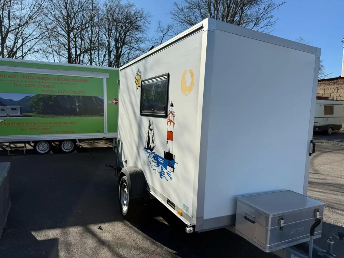 Sonstige Marken Anhänger Meyer - Mini Camper/Wohnanhänger - 1