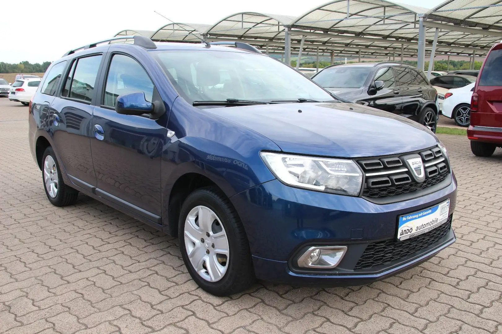 Dacia Logan 0.9 MCV II Kombi Laureate Klima/Navi/1Hand Blau - 2
