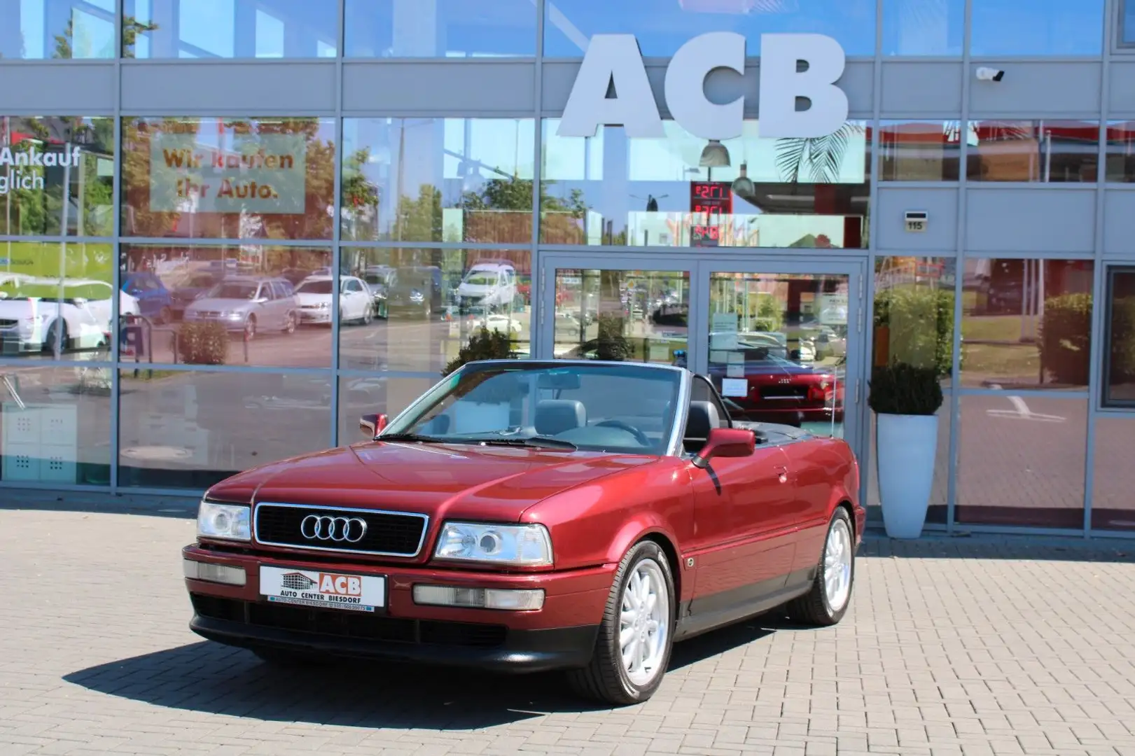 Audi Cabriolet 2.6 Schalter Sportlenkrad Bolero 2.Hd Red - 1