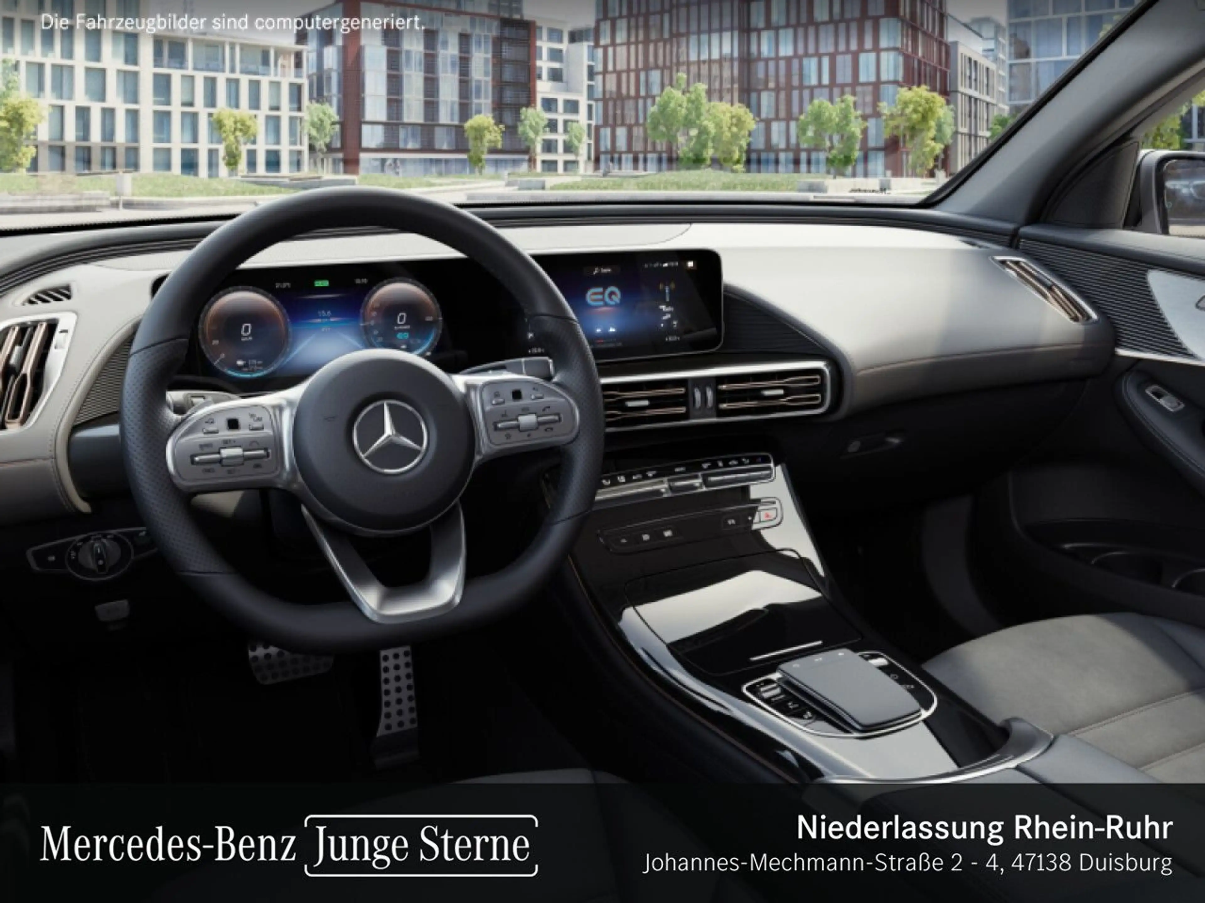 Mercedes-Benz EQC 400 4M AMG+360+AHK+MULTIBEAM+FAHRASS+KEYLESS — photo 11