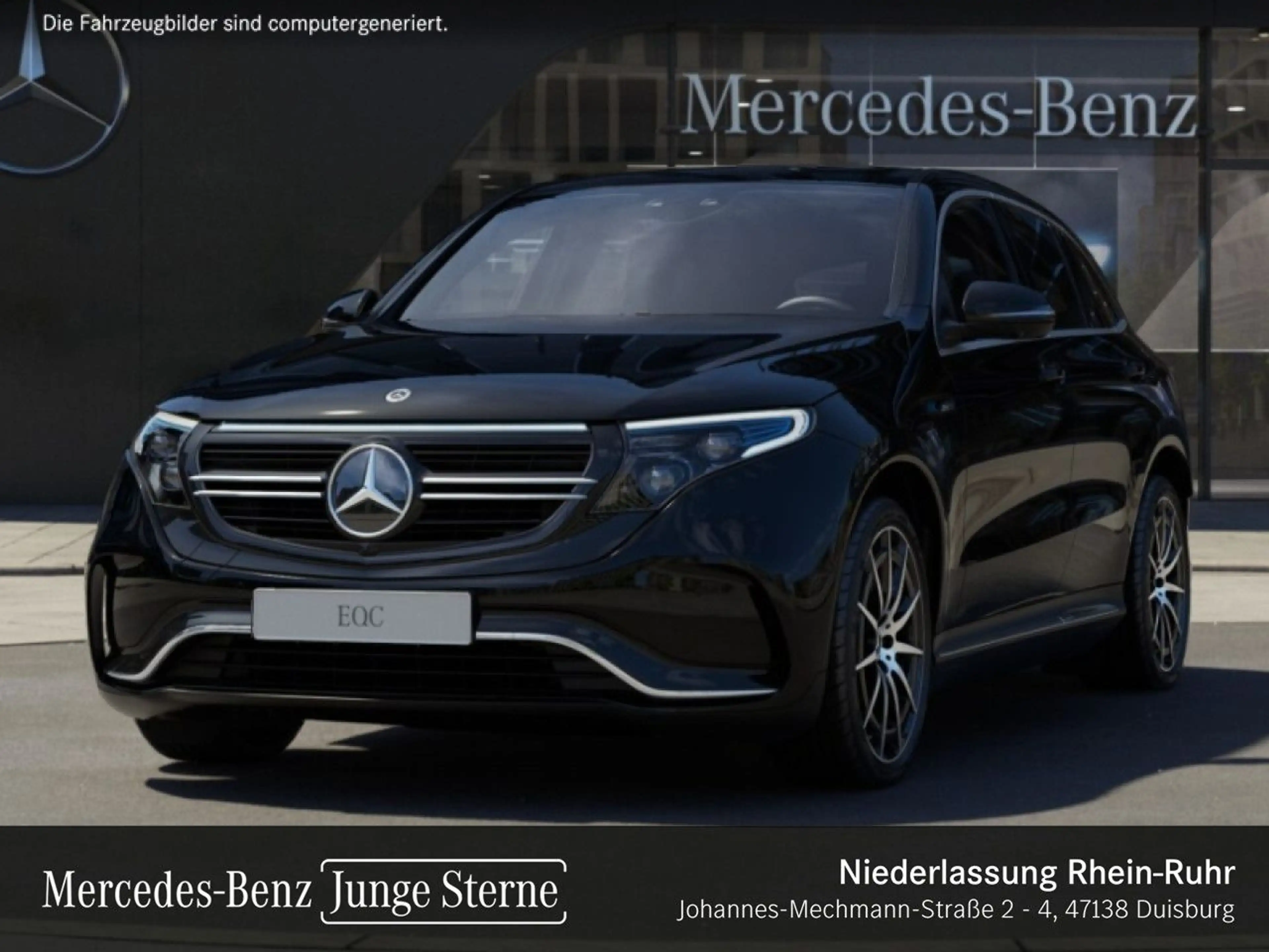 Mercedes-Benz EQC 400 4M AMG+360+AHK+MULTIBEAM+FAHRASS+KEYLESS — photo 2