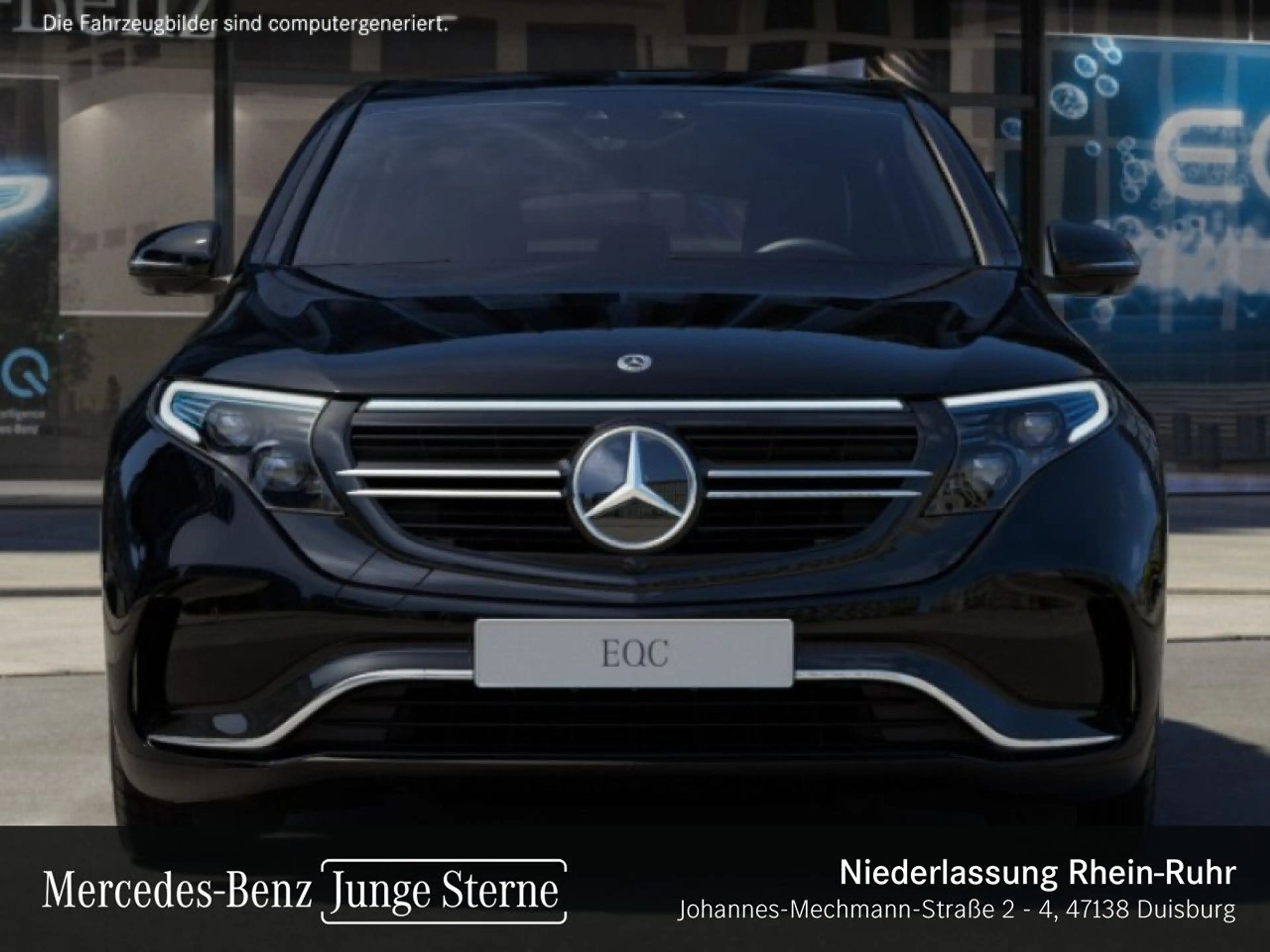 Mercedes-Benz EQC 400 4M AMG+360+AHK+MULTIBEAM+FAHRASS+KEYLESS — photo 8