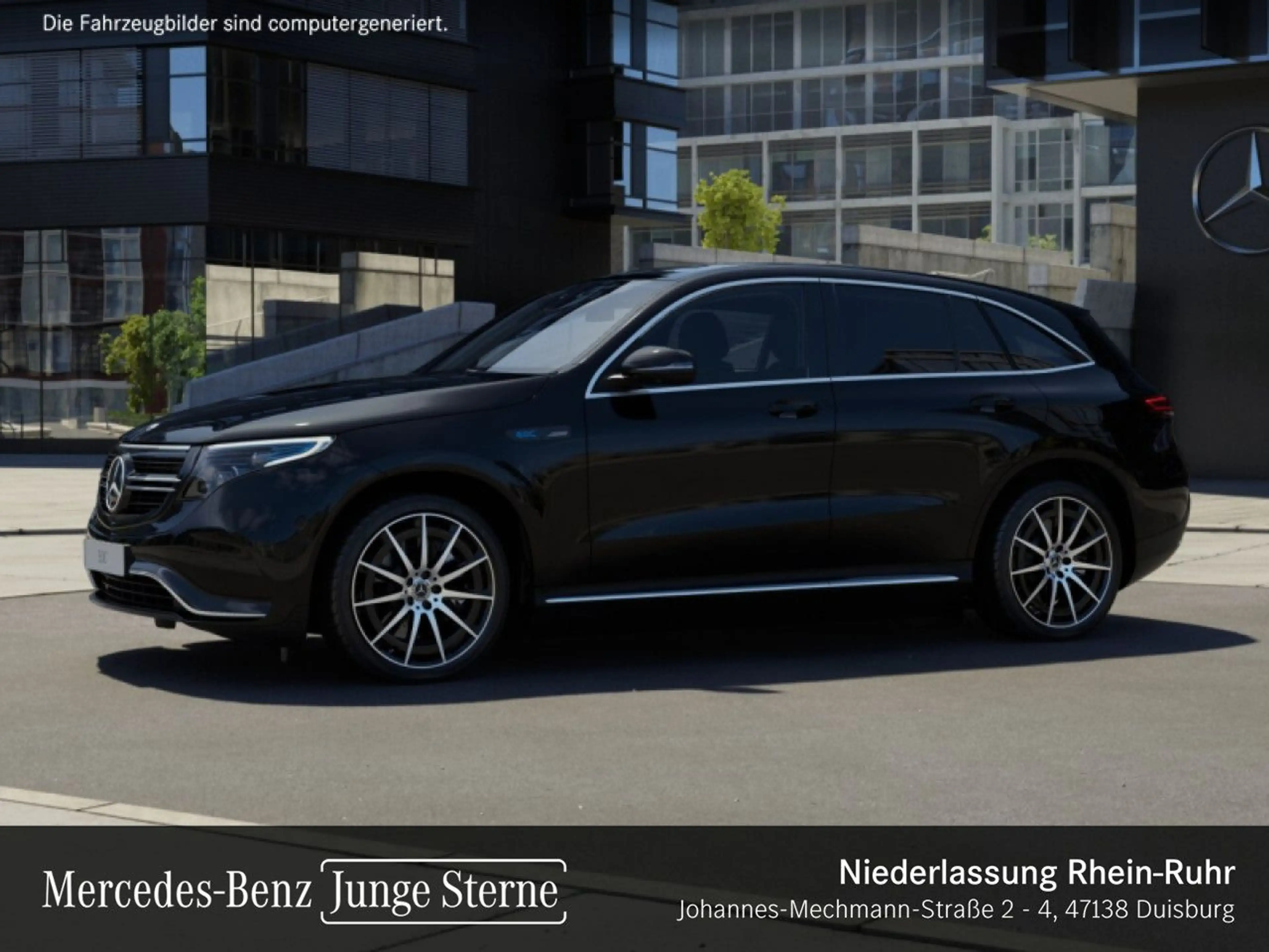 Mercedes-Benz EQC 400 4M AMG+360+AHK+MULTIBEAM+FAHRASS+KEYLESS — photo 3