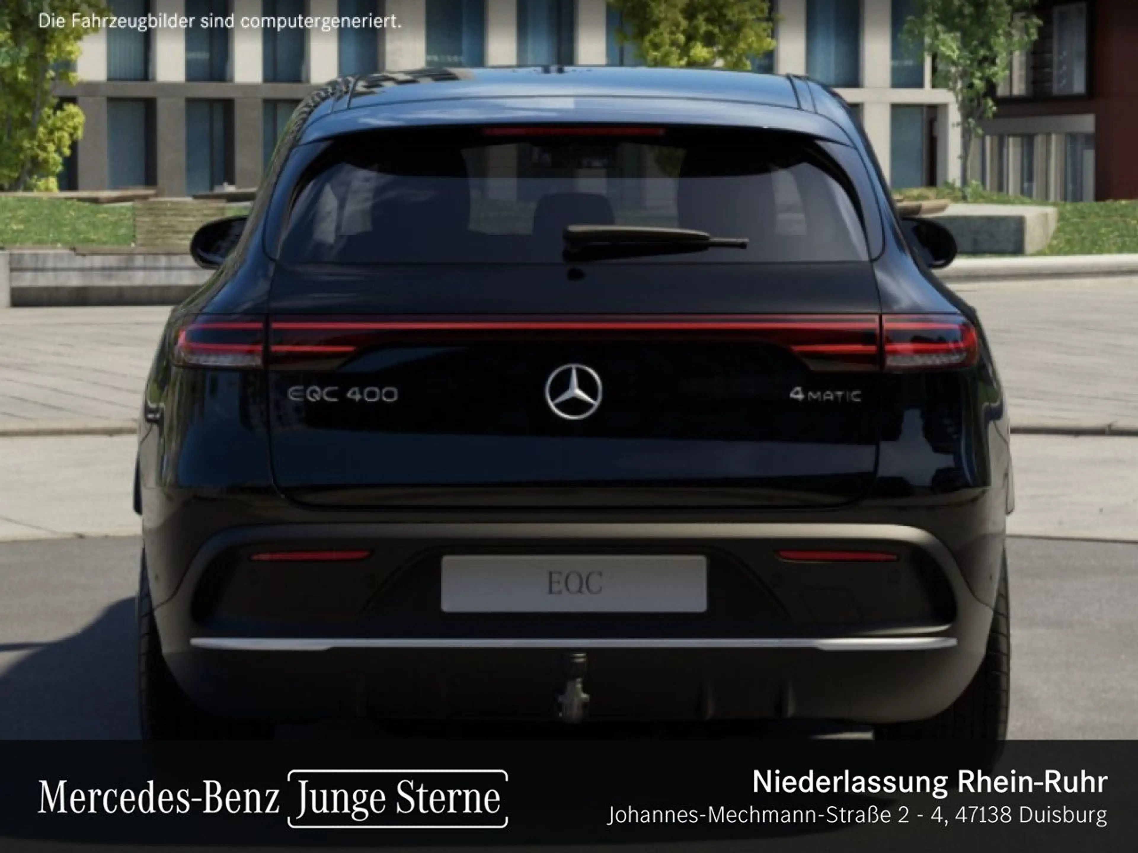 Mercedes-Benz EQC 400 4M AMG+360+AHK+MULTIBEAM+FAHRASS+KEYLESS — photo 9