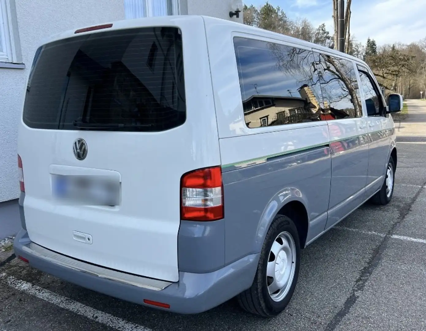 Volkswagen T5 California Caravelle lang Alb - 1