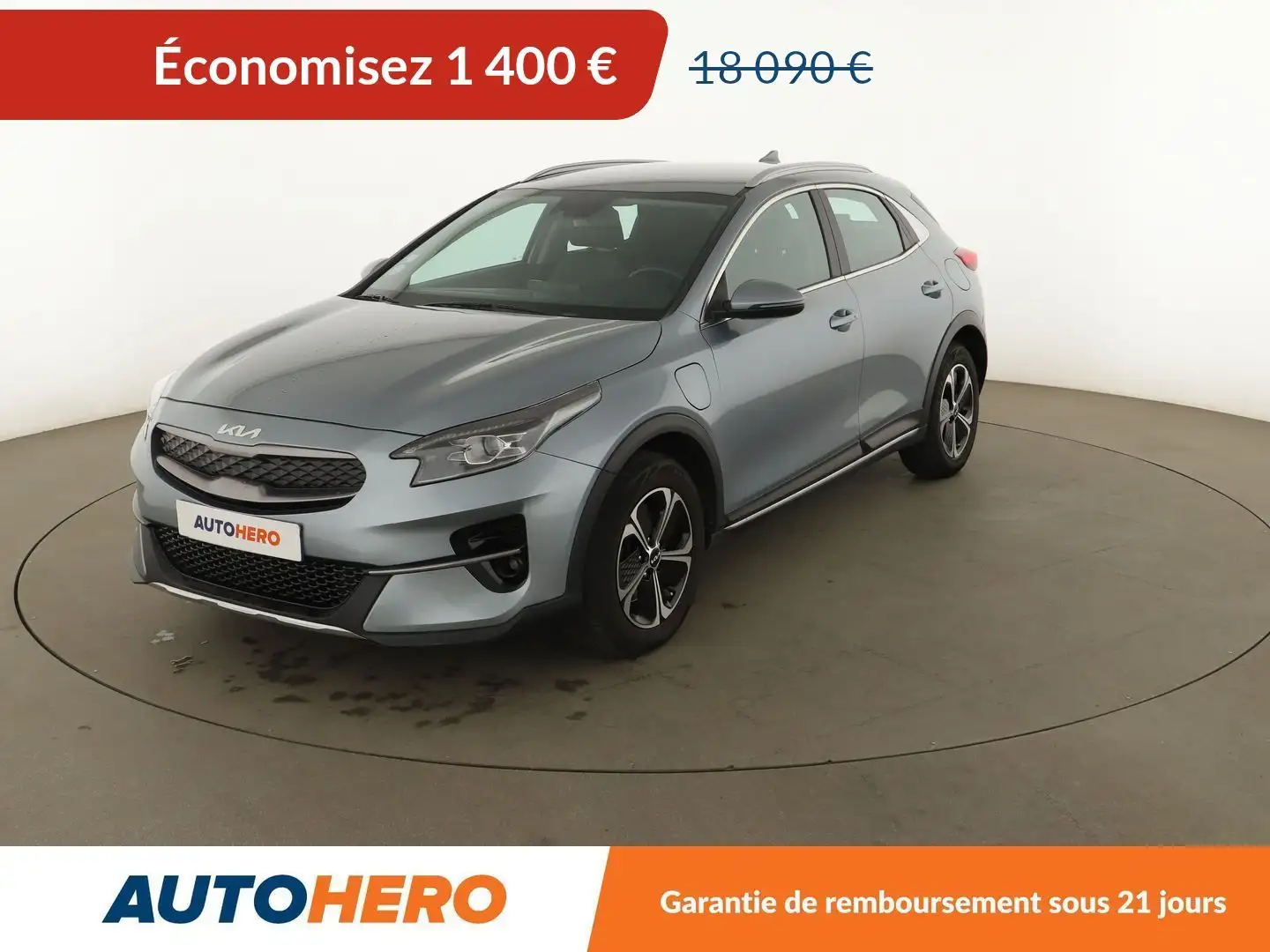 Kia XCeed 1.6 GDi ISG PHEV Active DCT6 Gris - 1