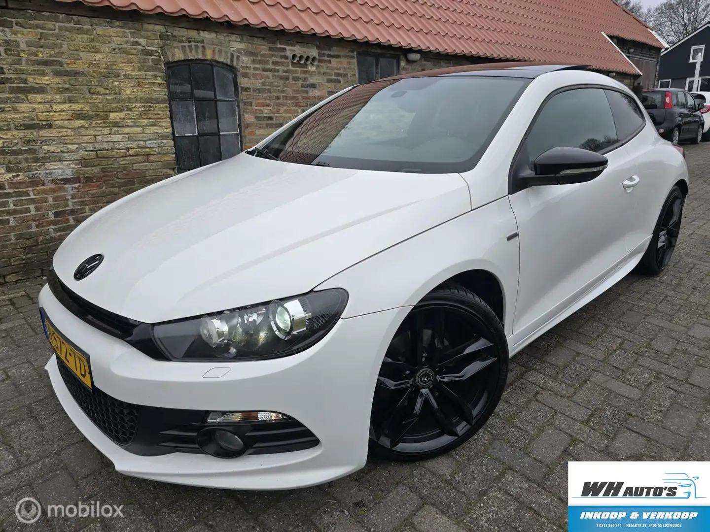Volkswagen Scirocco 1.4 TSI Edition R Open dak! XENON Wit - 1