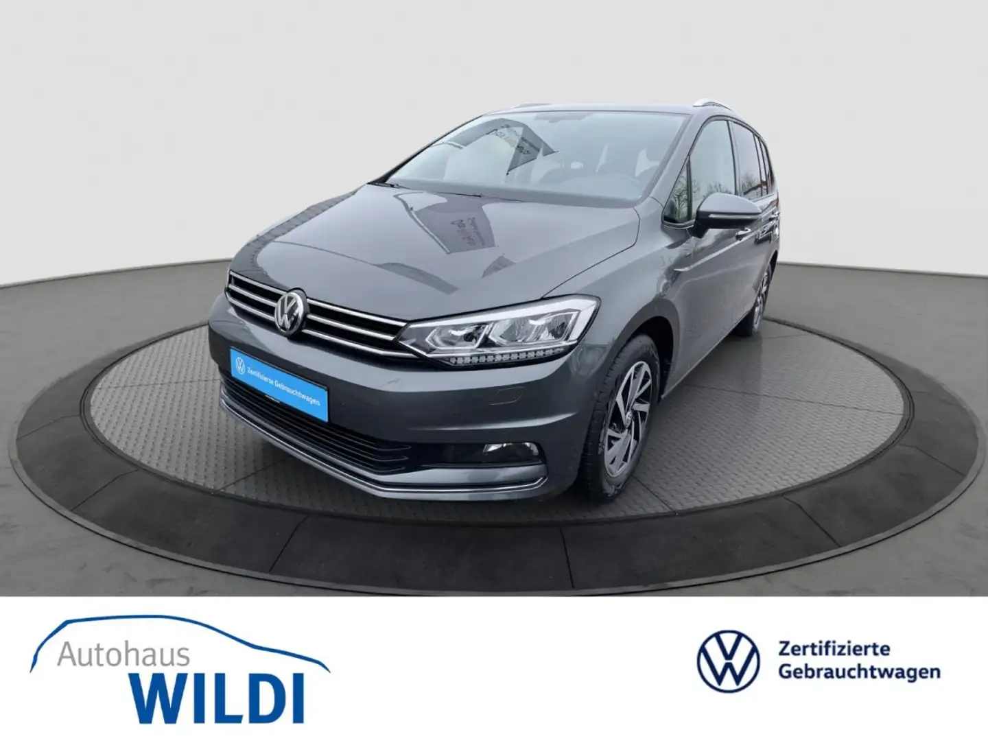 Volkswagen Touran Join 1.4 TSI DSG LED AHK NAV ACC Klima Navi Grau - 1