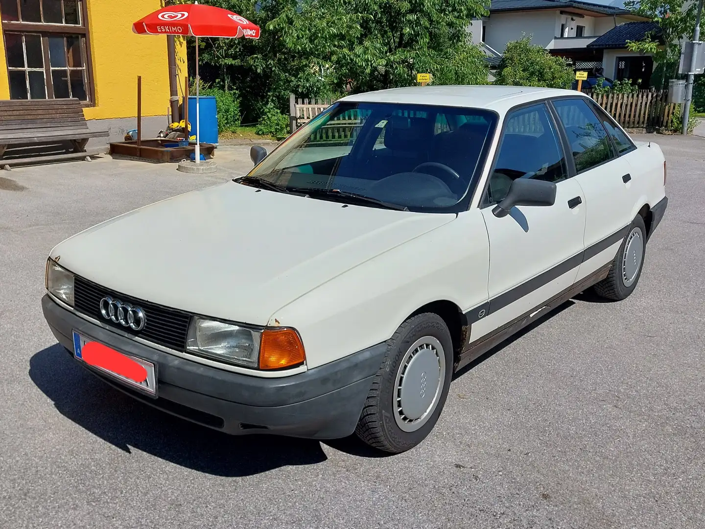Audi 80 80 1,6 TD Blanc - 2
