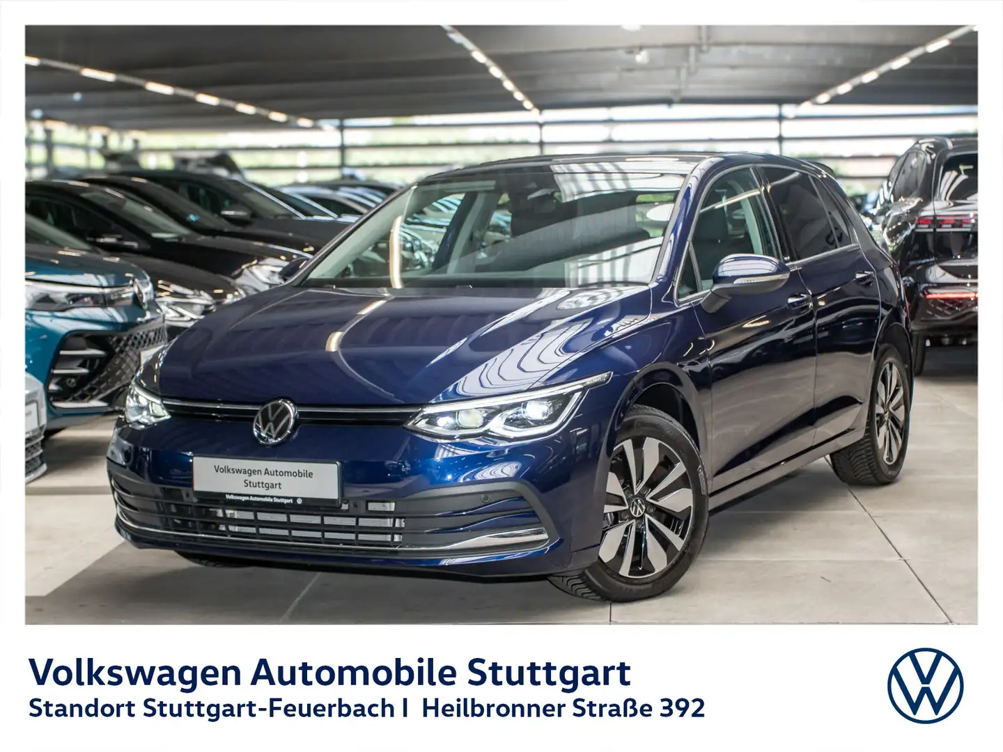 Volkswagen Golf 8 Move 1.5 TSI DSG Navi P-Dach Standheizung Blau - 2