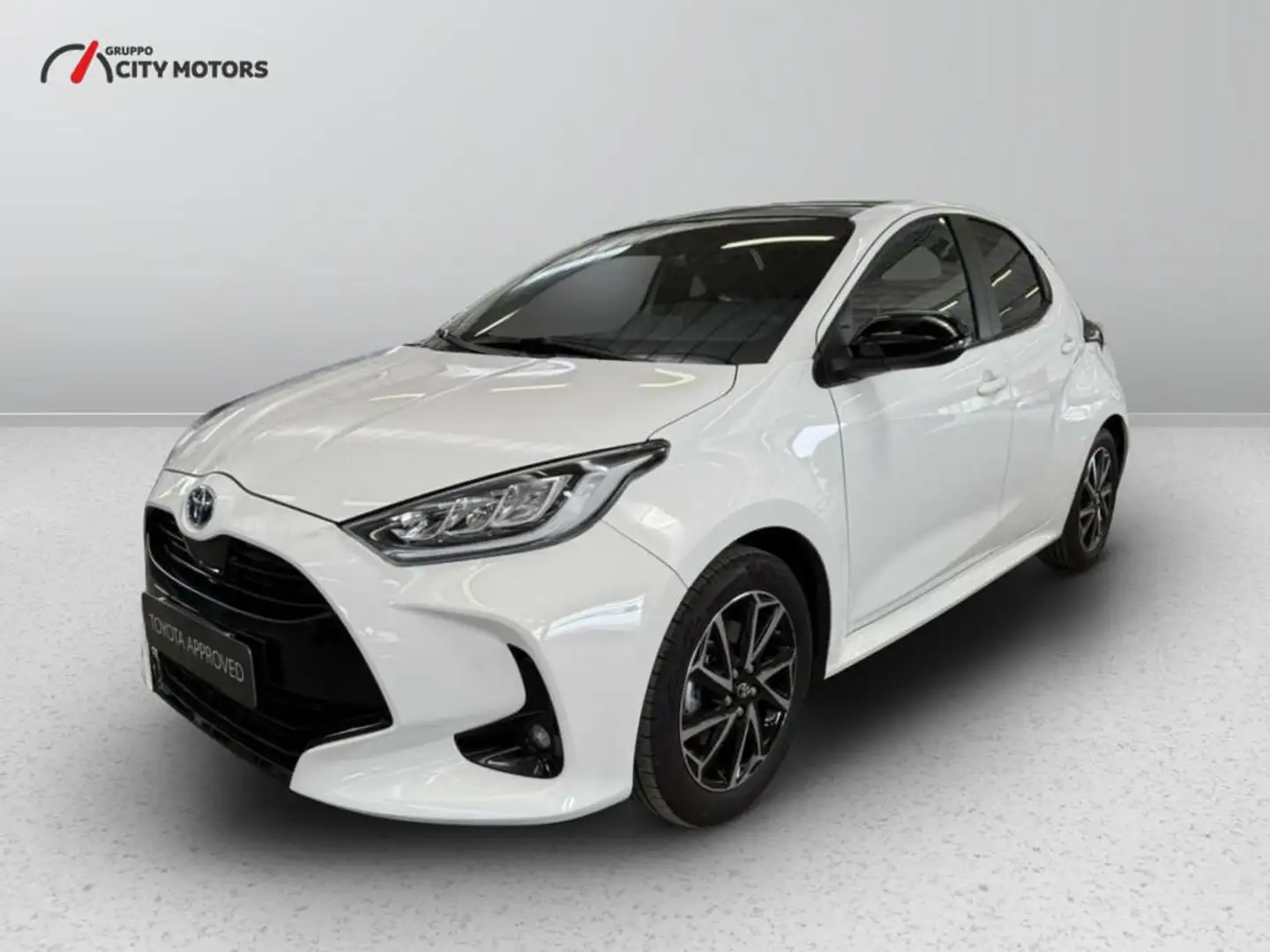 Toyota Yaris 1.5 hybrid Lounge Bianco - 1