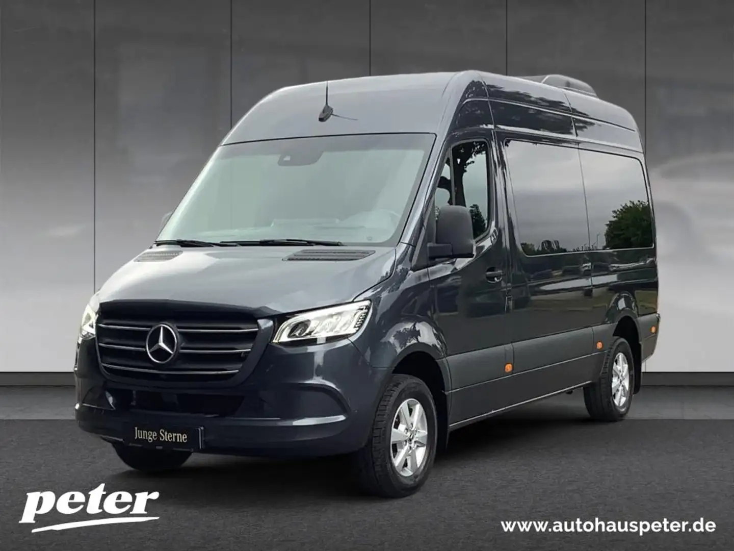 Mercedes-Benz Sprinter 319 CDI Tourer  360°Kamera/Dachklima Grijs - 1
