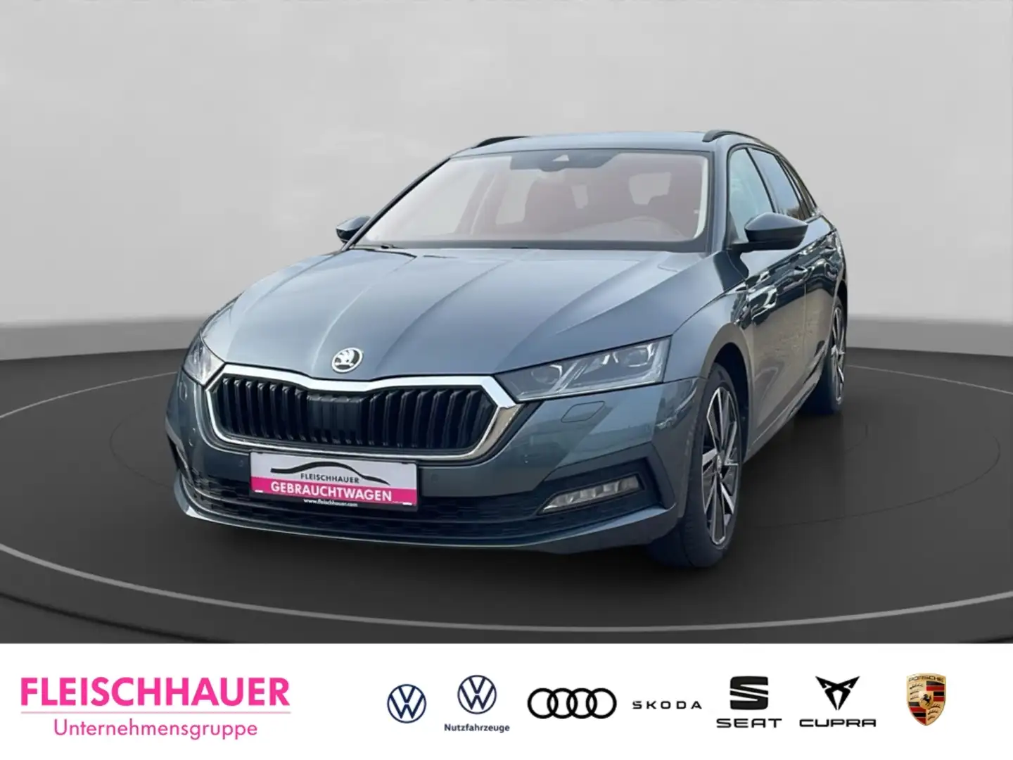 Skoda Octavia CombiClever 1.5 TSI DSG AHK RFK Reise Frontscheibe Gris - 1