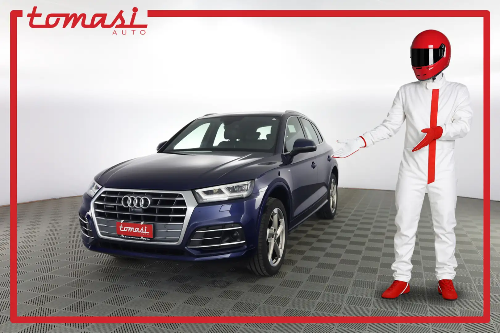 Audi Q5 Q5 40 TDI 204 CV quattro S tronic Business Sport Blau - 1