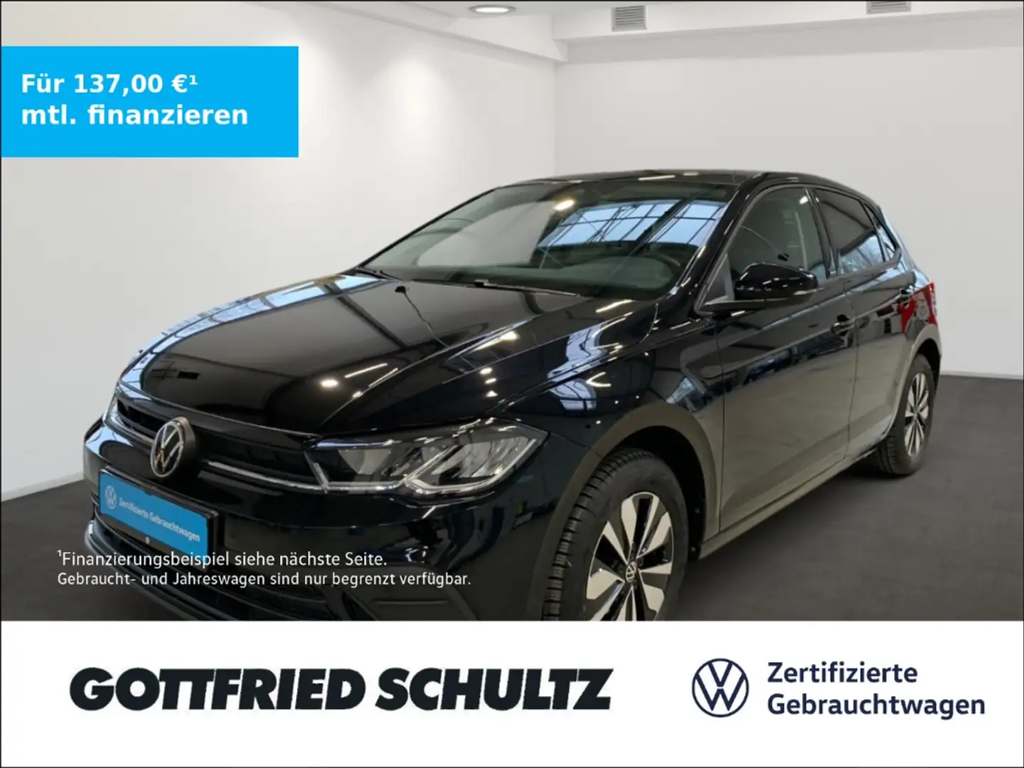 Volkswagen Polo MOVE TSI DSG LED NAVI PANO SITZHZG EPH Schwarz - 1