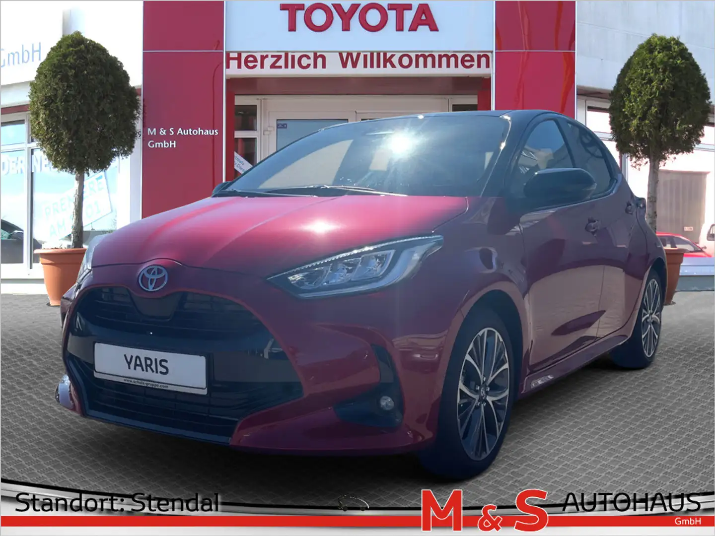 Toyota Yaris 1.5 Hybrid Style Plus KAMERA NAVI Rouge - 1