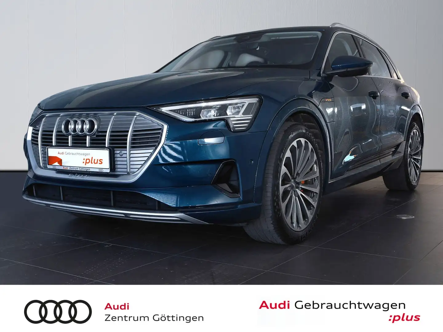 Audi e-tron 55 quattro advanced +MATRIX LED+HEAD UP Blau - 1
