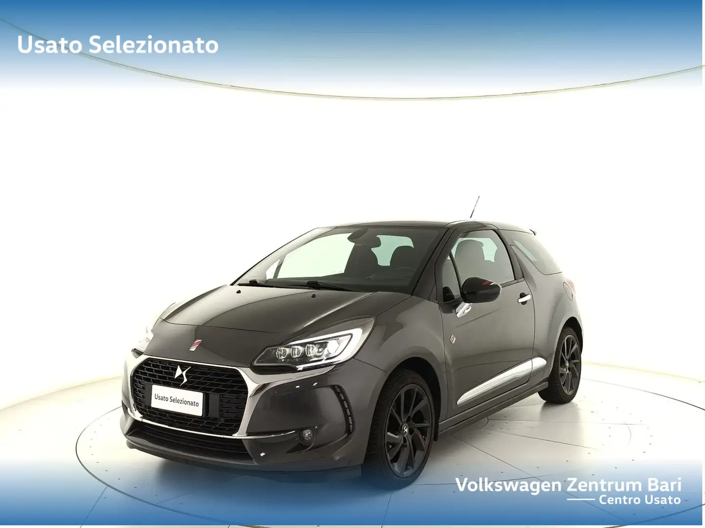 DS Automobiles DS 3 1.2 puretech ds performance line s&s 110cv eat6 Gris - 1