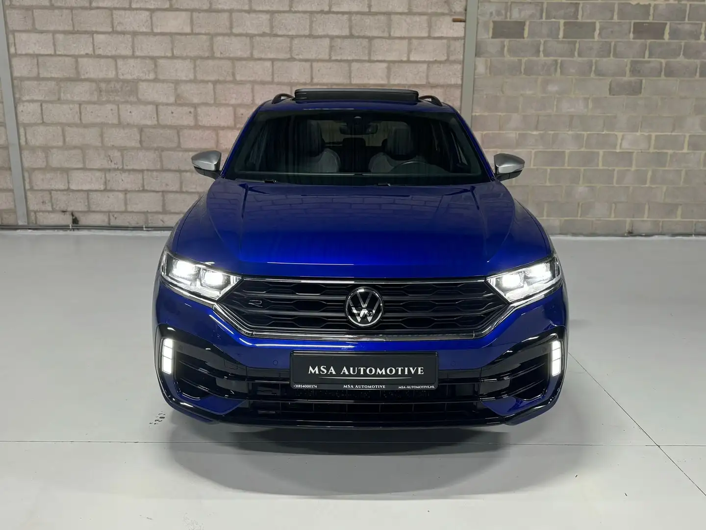 Volkswagen T-Roc R 4MOTION 2.0 TSI 300PK |Pano|Keyles|BlindSpot Blauw - 2