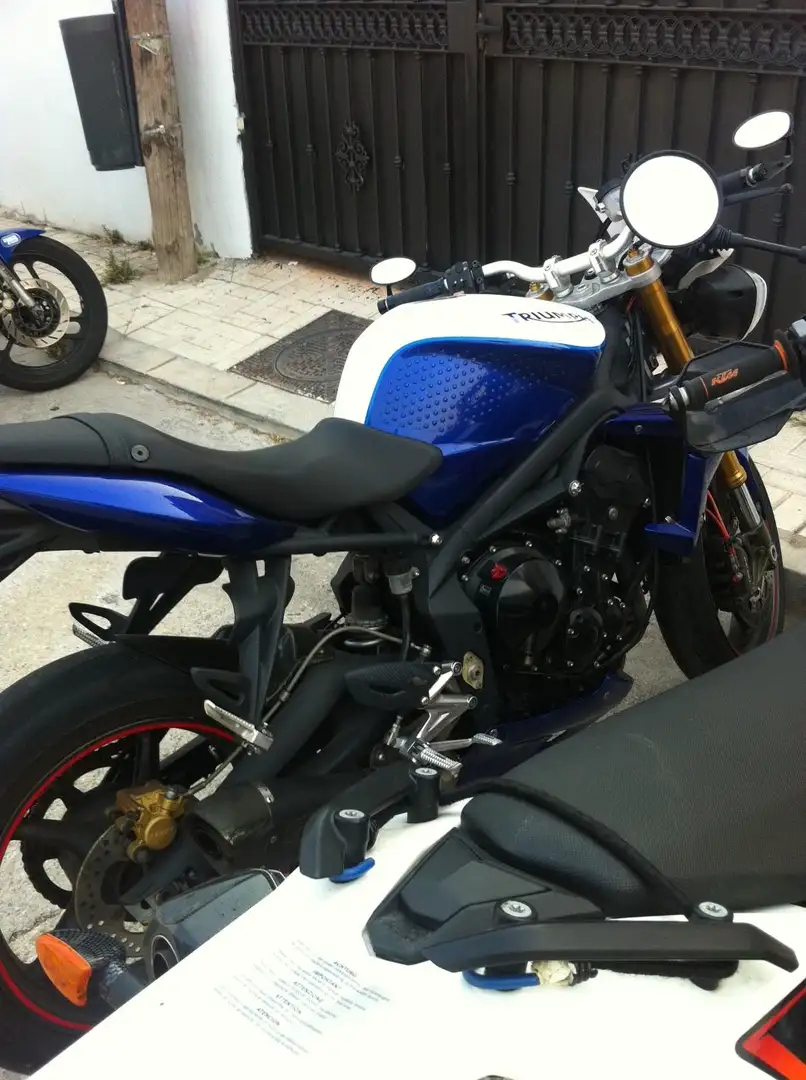 Triumph Street Triple 675 Синій - 2
