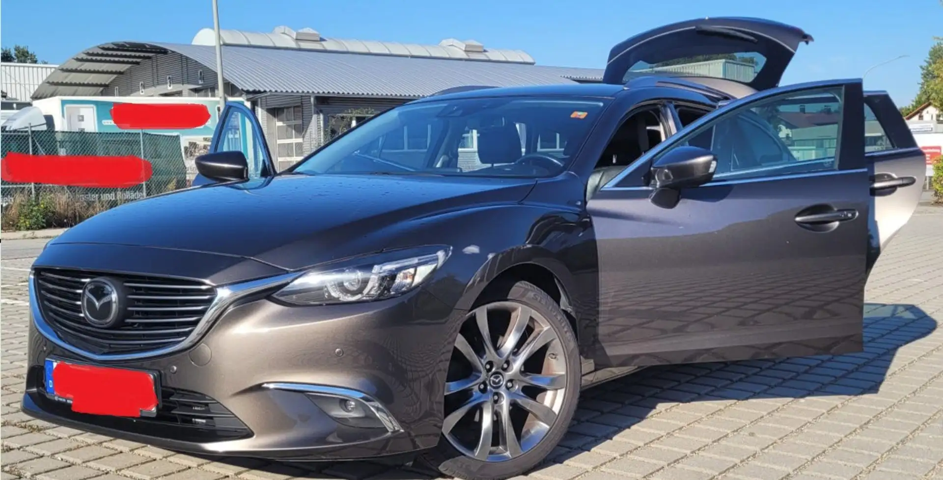 Mazda 6 6 Kombi SKYACTIV-D 175 Drive i-ELOOP Sports-Line Grau - 2