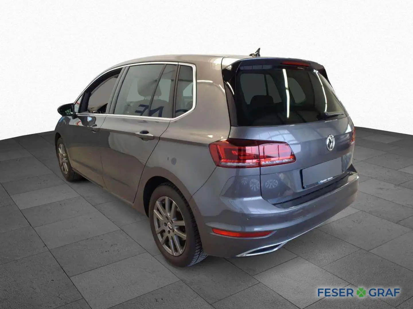 Volkswagen Golf Sportsvan Highline 1.5 TSI DSG RFK LED Navi Gris - 2