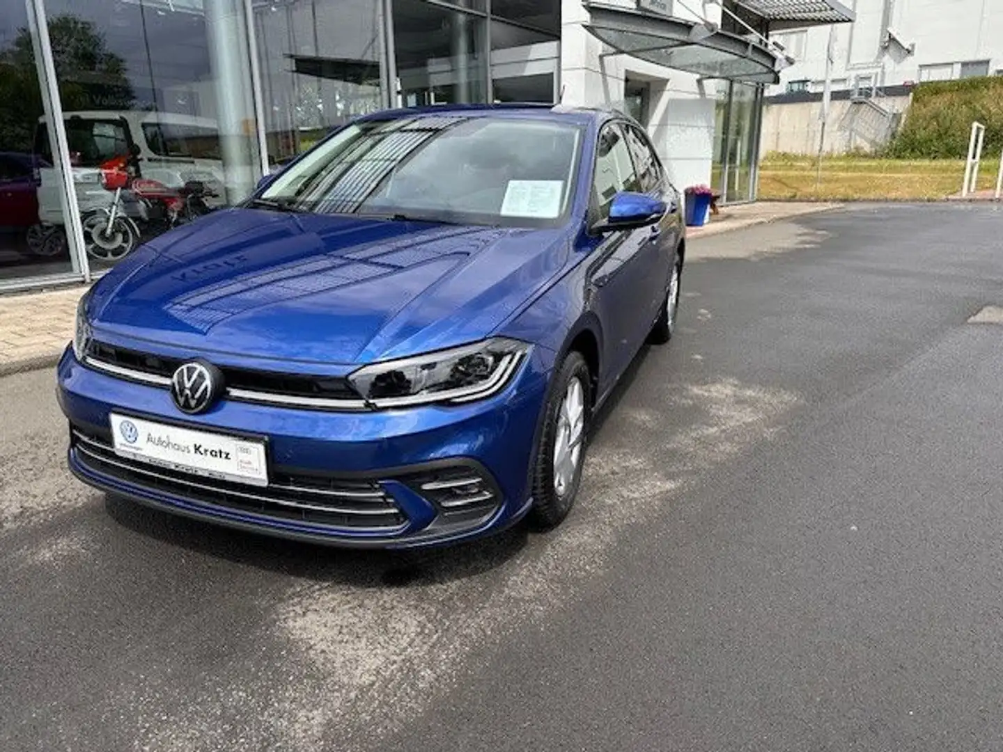 Volkswagen Polo Style TSI DSG Navi+LED+Shz+Ganzj+App+NS+ACC Bleu - 2