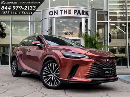 Orange 2023 Lexus RX Hybrid SUV / Crossover Automatic